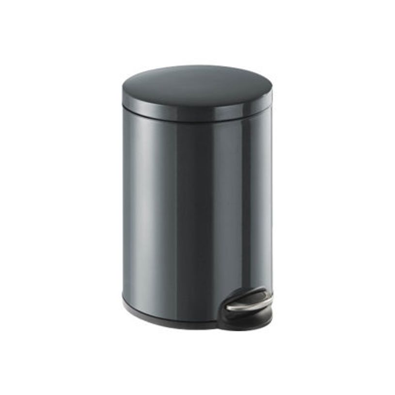 4005546302010-Durable - Poubelle à pédale 20L - métal peint noir-P_400003001_1-0