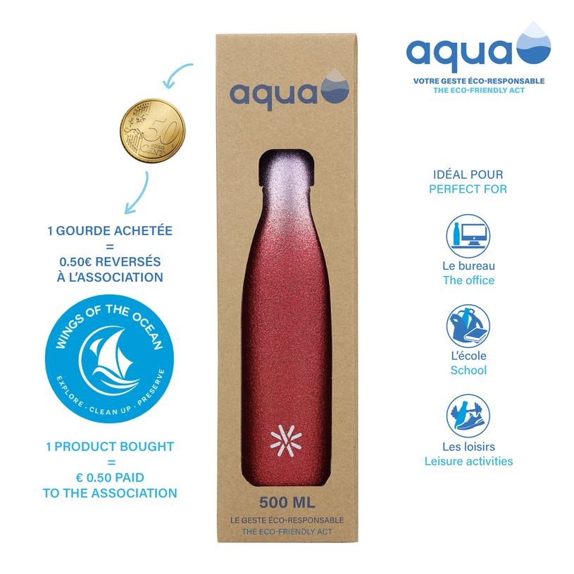 3135250122541-Aqua Pastel - Gourde Bouteille isotherme 500 ml - double paroi - disponible dans différe-P_400003010_14-9