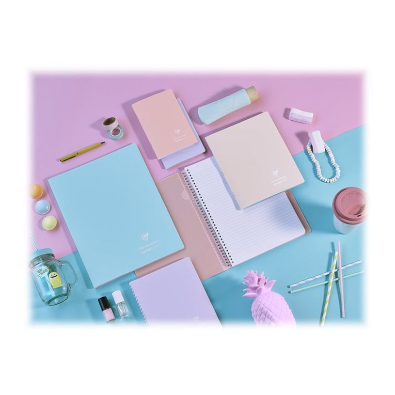 3037929518818-Clairefontaine Koverbook - Cahier polypro 17 x 22 cm - 96 pages - ligné - disponible dans-P_400003012_9-8