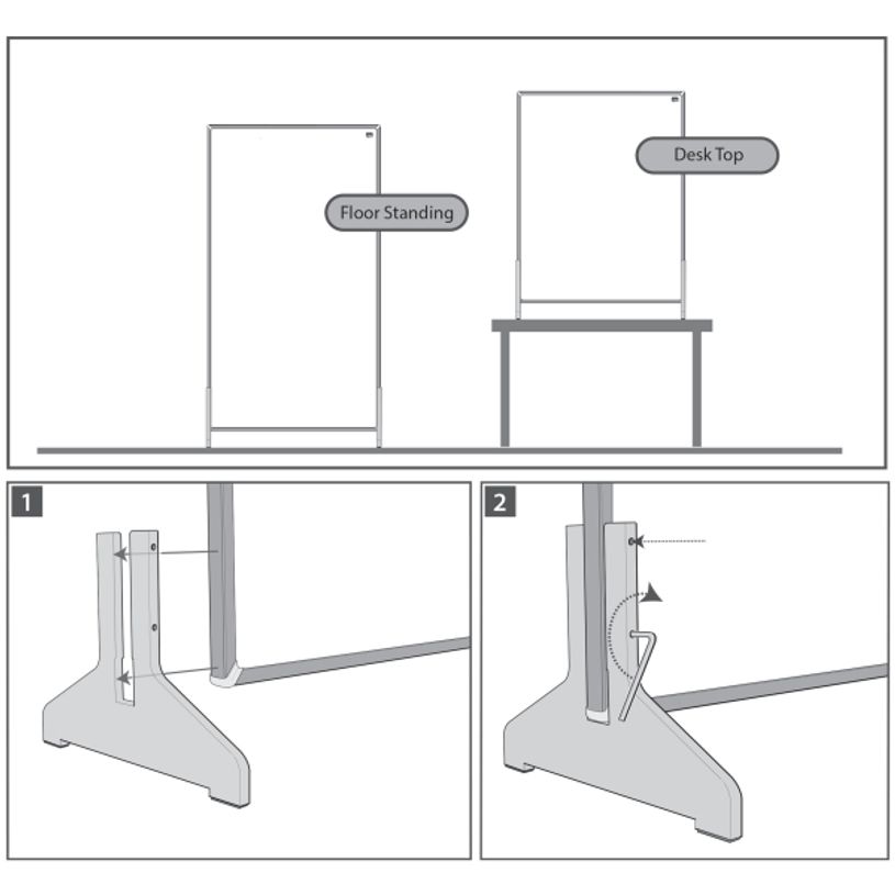 5028252617642-Nobo Impression Pro - Cloison de séparation - 60 x 180 cm - gris-P_400003031_6-2