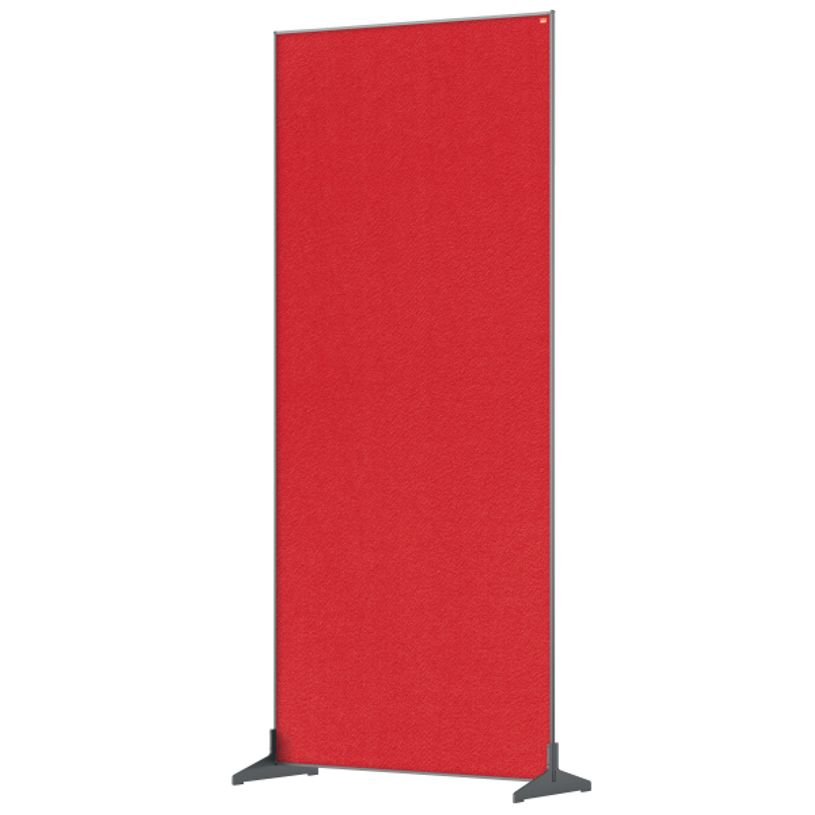 5028252617697-Nobo Impression Pro - Cloison de séparation - 80 x 180 cm - rouge-P_400003036_4-1