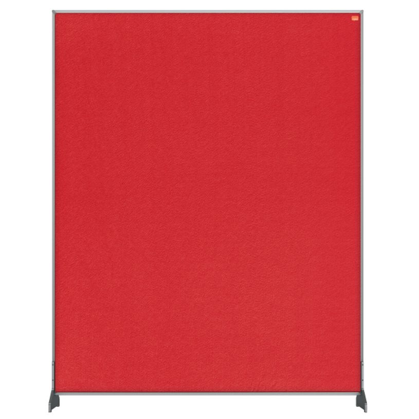 5028252617536-Nobo Impression Pro - Cloison de séparation - 80 x 100 cm - rouge-P_400003050_4-0