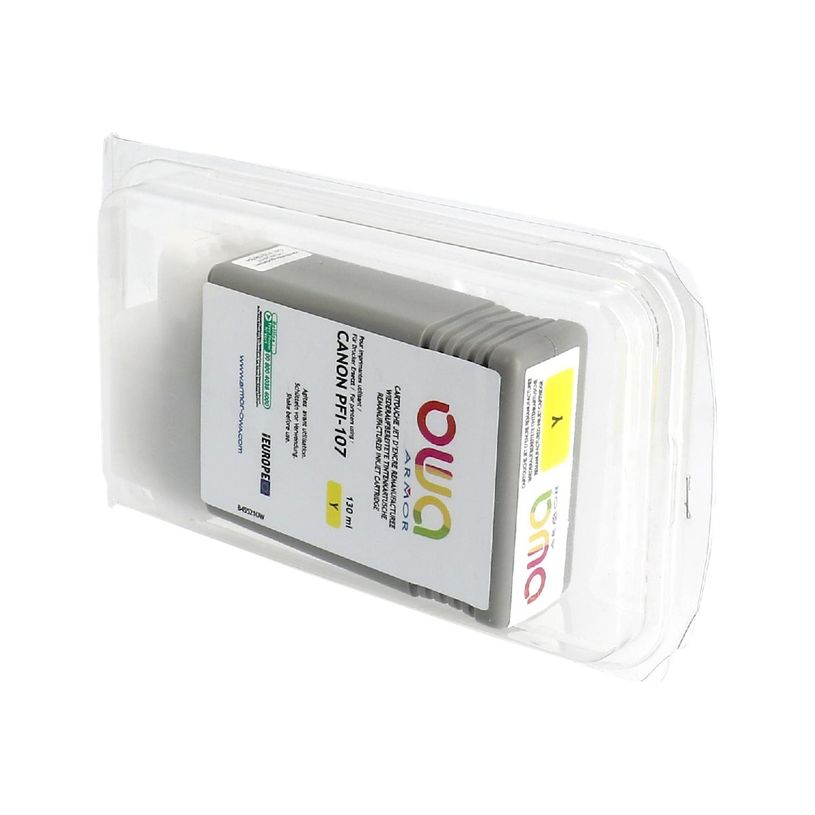 3112539753818-Cartouche remanufacturée Canon PFI-107 - jaune - Owa-P_400003071_1-0