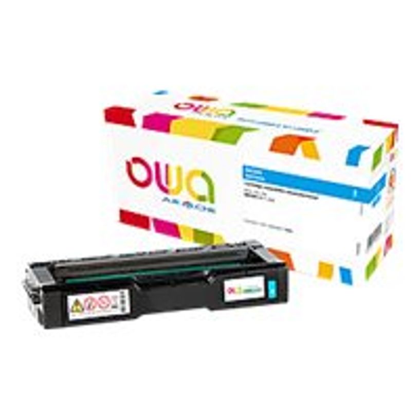 3112539716035-Cartouche laser remanufacturée Ricoh 407544 - cyan - Owa-P_400003198_1-0