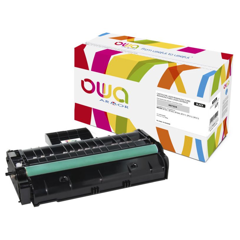 3112539710941-Cartouche laser remanufacturée Ricoh 407254 - noir - Owa-P_400003296_1-0