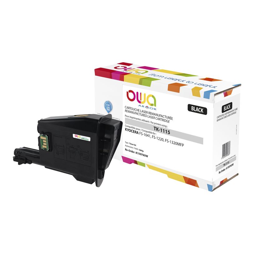 3112539628833-Cartouche laser remanufacturée Kyocera TK-1115 - noir - Owa-P_400003303_1-0