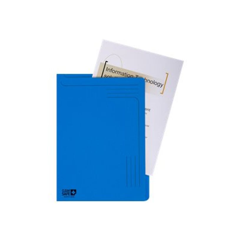 3130630481225-Exacompta Clean'Safe - 5 Chemises coin - A4 - bleu-P_400003336_1-0