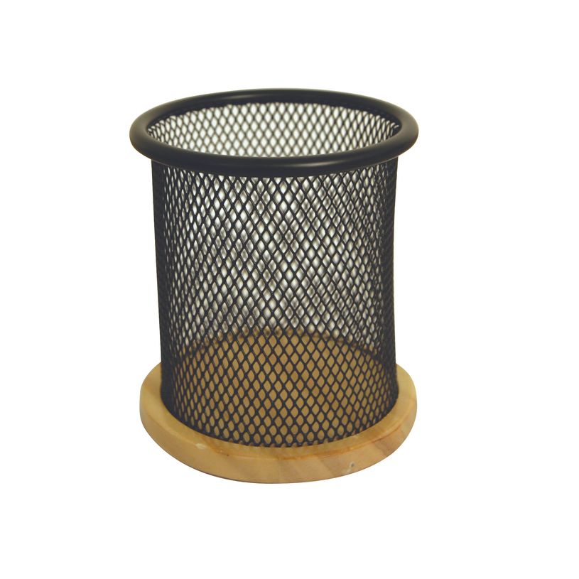 3386177057281-Pot a crayons mesh bois-P_400003392_1-0