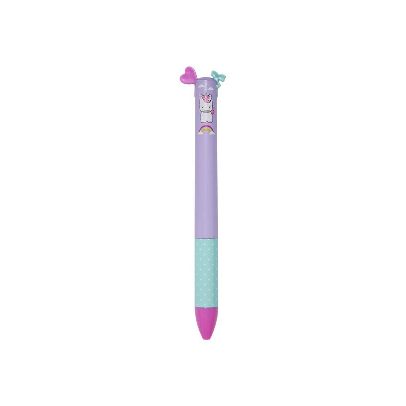 8058093946585-Legami - Stylo à bille 2 couleurs - motif licorne-P_400003553_2-0