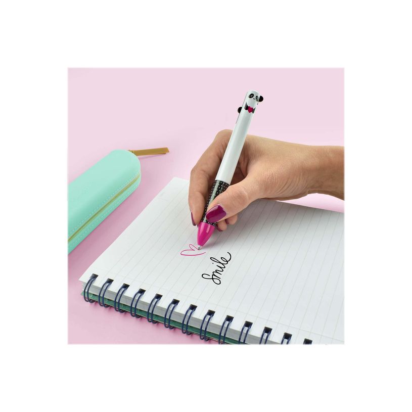 8051739307313-Legami - Stylo à bille 2 couleurs - motif panda-P_400003557_2-3