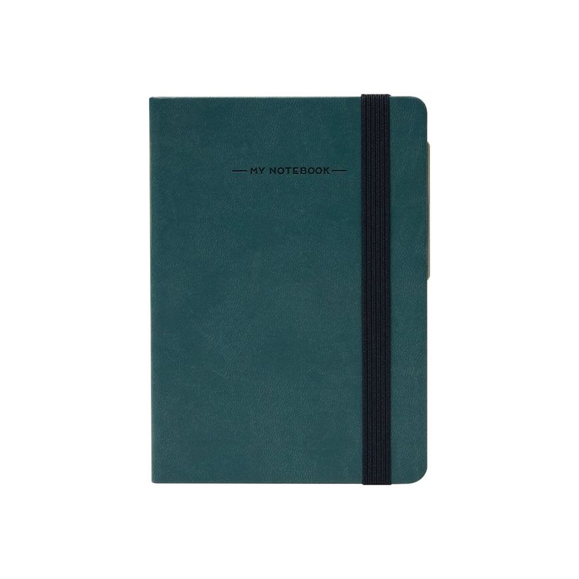8056304488930-Legami My Notebook - Carnet de notes à élastique - 9,5 x 13,5 cm - ligné - bleu pétrol-P_400003725_7-0