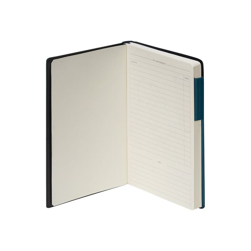 8056304489234-Legami My Notebook Medium - Carnet de notes ligné - bleu pétrole-P_400003736_1-1