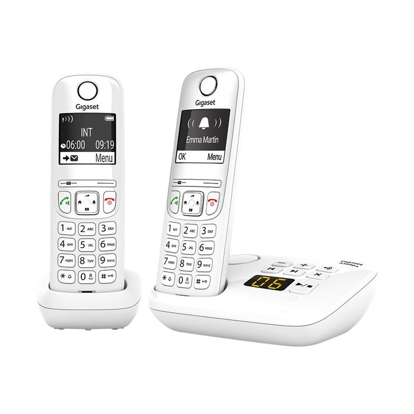 4250366854700-Gigaset AS690A Duo - téléphone sans fil + combiné supplémentaire - avec répondeur - b-P_400003803_1-0