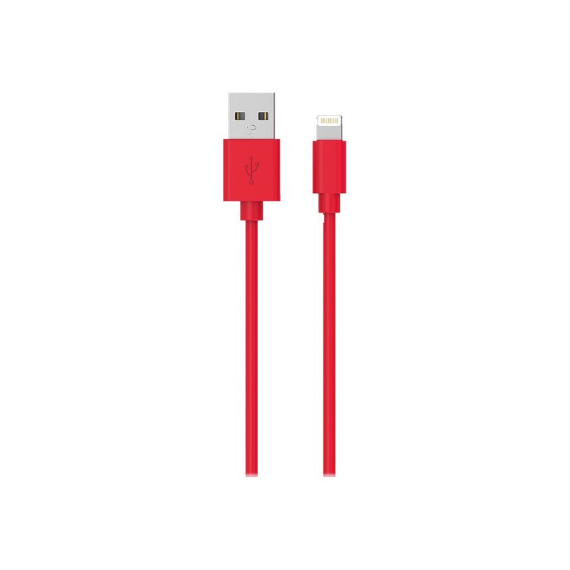3571211433576-BigBen Wow - câble de charge et de synchronisation USB/Connectique Lightning - 1m - rouge-P_400003933_1-0