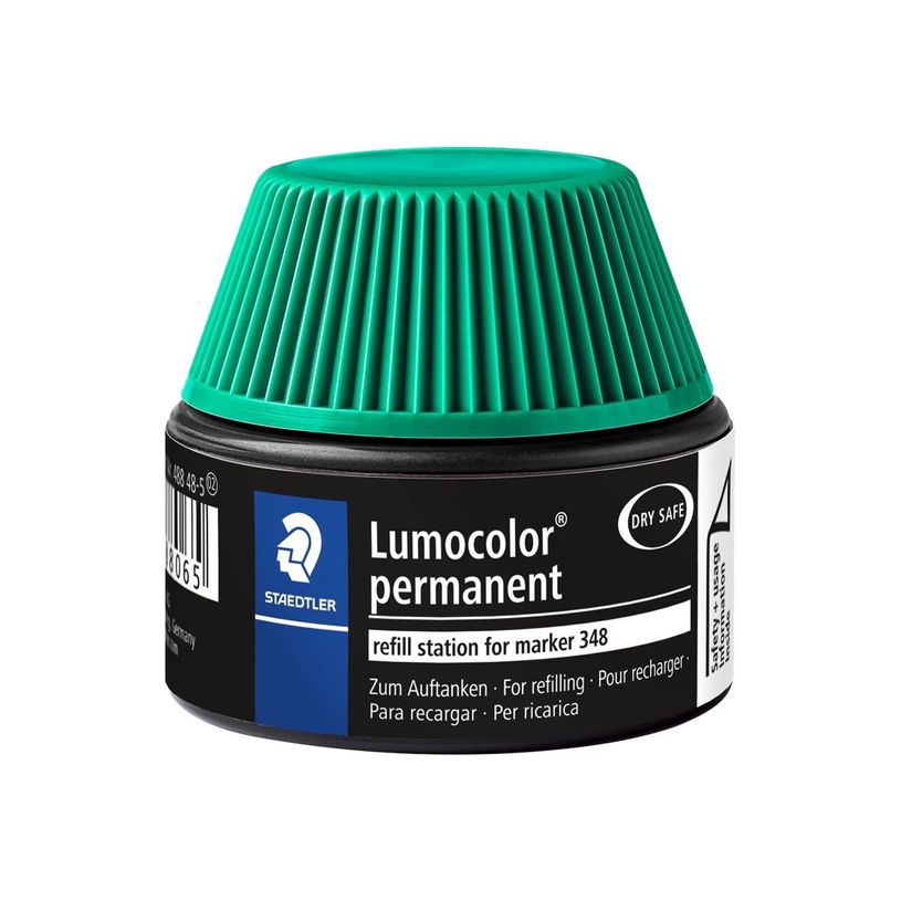 4007817488065-STAEDTLER Lumocolor - Flacon de recharge 20 ml - vert - pour marqueurs permanents Lumocolo-P_400004056_1-0