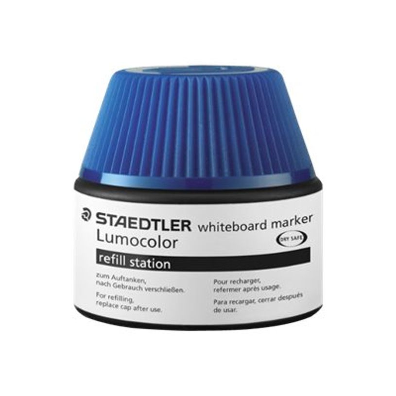 4007817488003-STAEDTLER LUMOCOLOR - Flacon de recharge 20 ml - bleu - pour marqueurs effaçables Lumocol-P_400004063_1-0