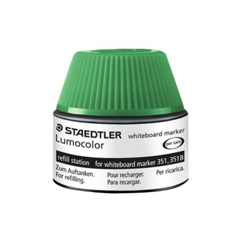 4007817488157-STAEDTLER LUMOCOLOR - Flacon de recharge 20 ml - vert - pour marqueurs effaçables Lumocol-P_400004064_1-0