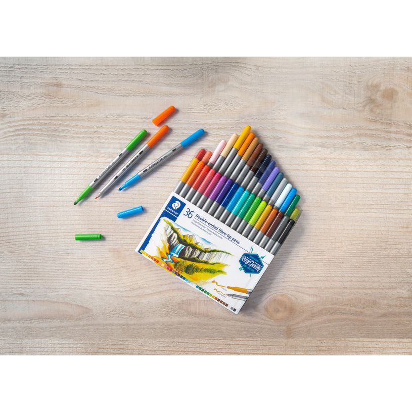 4007817188576-STAEDTLER - 36 Feutres de coloriage - double pointe fine et large-P_400004068_2-1