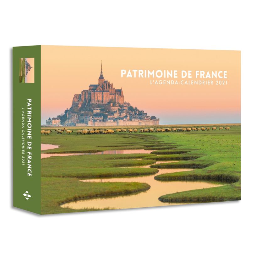 9782755682946-L'Agenda-calendrier Patrimoine de France 2021-P_400004123_1-0