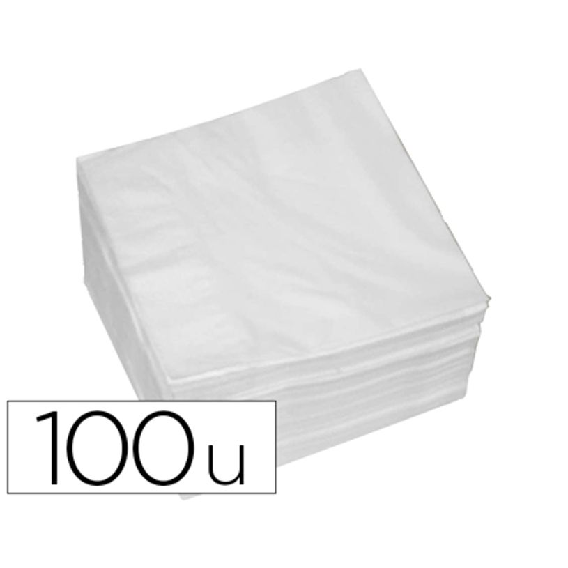 8018426321045-Coldis - 100 Serviettes blanches 30 x 30 cm - 2 plis-P_400004302_1-0