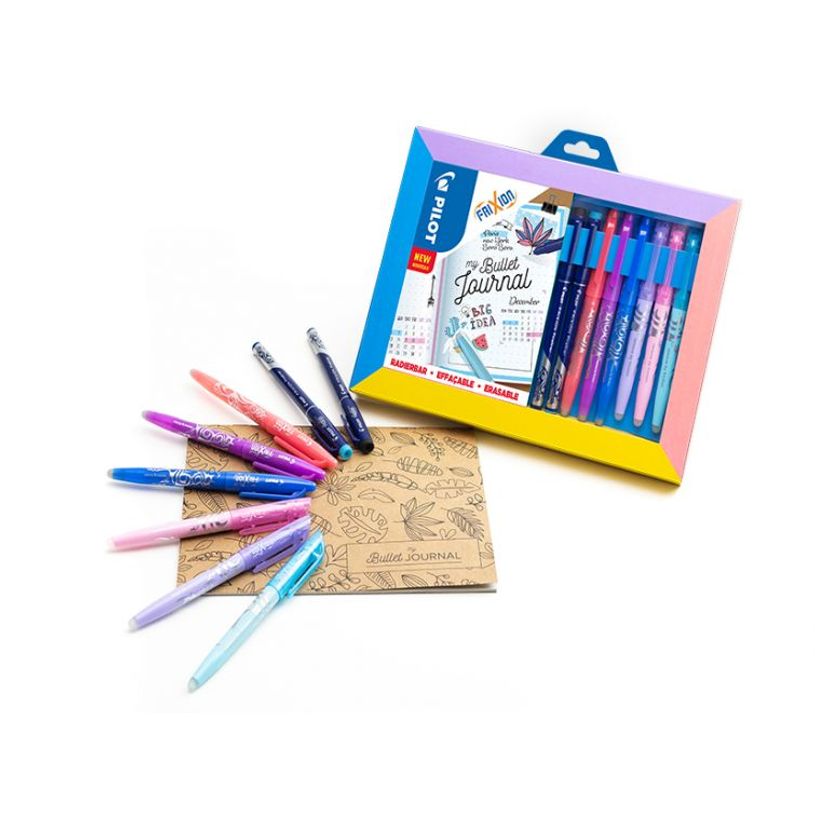 3131910551621-Pilot FriXion - Bullet journal avec stylos Frixion - 8 pièces-P_400004381_2-1