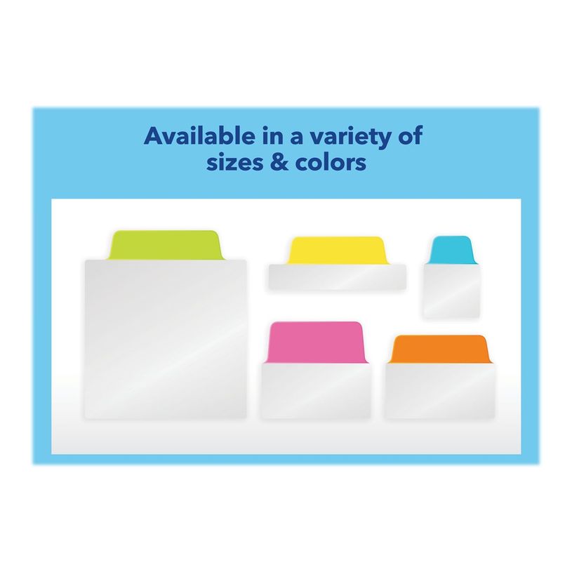 5014702135767-Avery UltraTabs - 24 Marque-pages/onglets adhésifs - couleurs fluos assorties-P_400004383_2-1