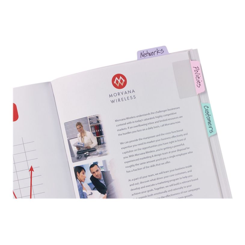 5014702135774-Avery UltraTabs - 48 Marque-pages/onglets adhésifs - couleurs pastels assorties-P_400004385_3-2