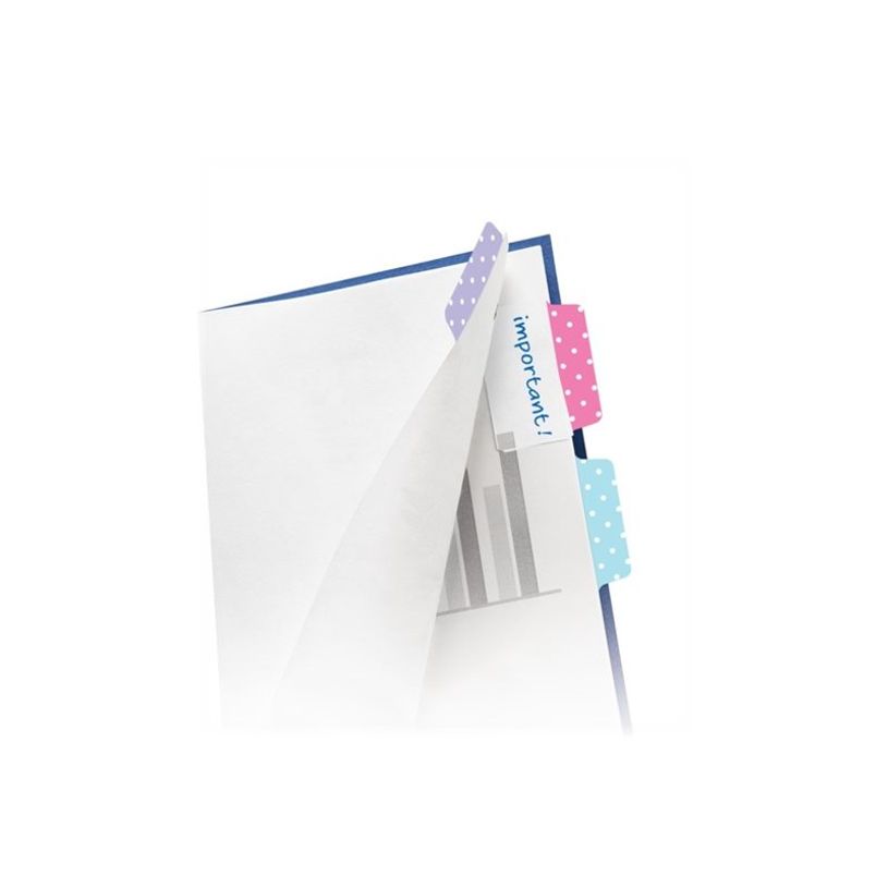 5014702135750-Avery UltraTabs - 48 Marque-pages/onglets adhésifs - couleurs assorties - design points-P_400004389_2-1