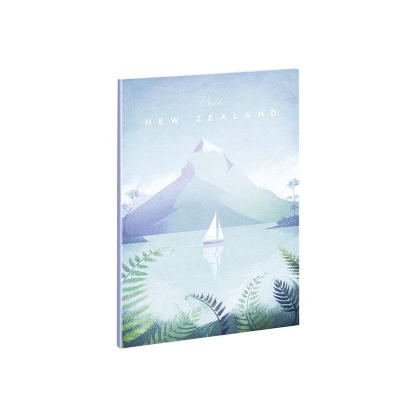 3700368754337-Cahier Premium 14,8 x 21 cm - Travel trip Blue Art - Nouvelle Zélande-P_400004543_1-0