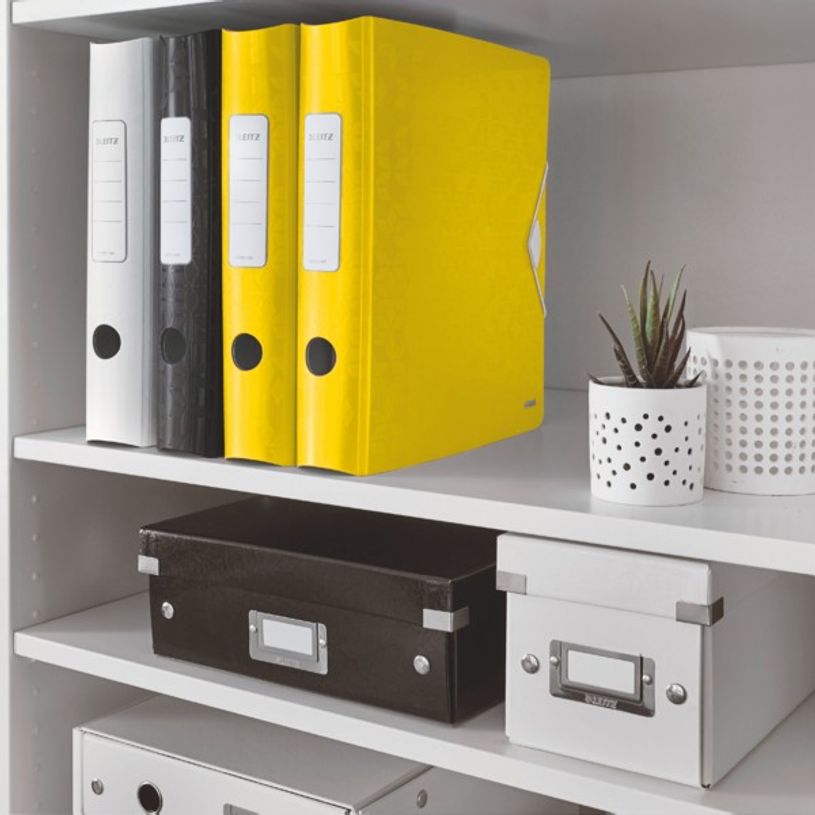 0404000046066-Leitz WOW - Classeur à levier 180° - Dos 65 mm - A4 - pour 350 feuilles - jaune-P_400004606_4-3