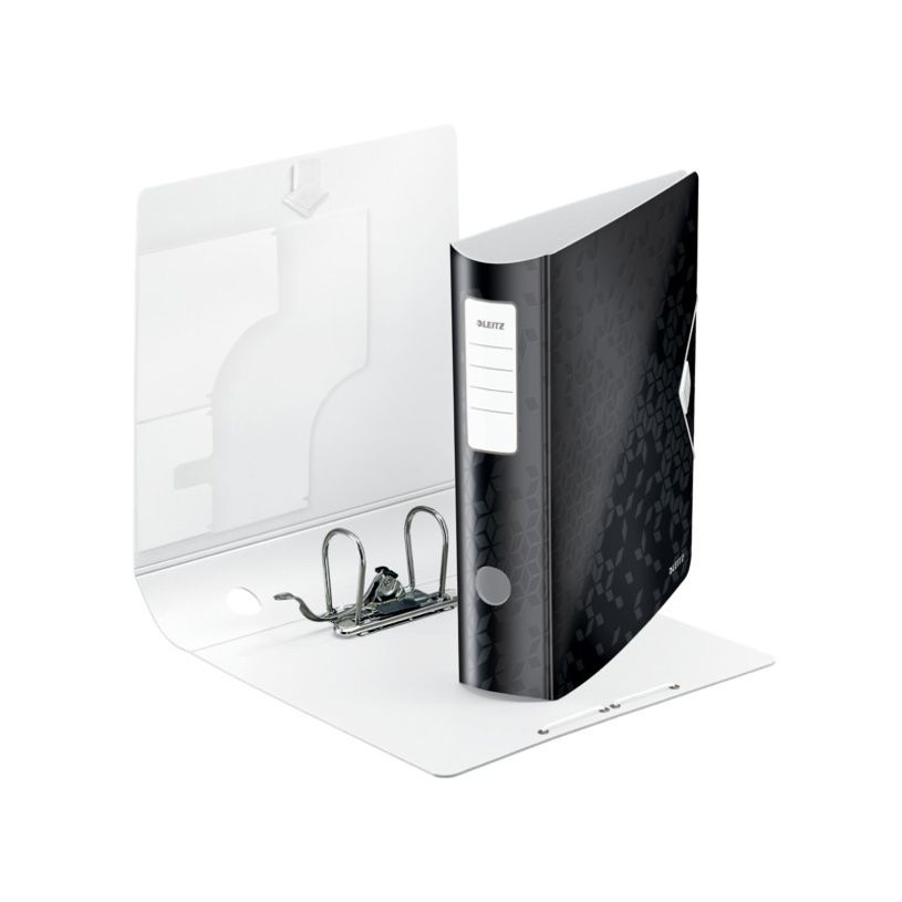 0404000046073-Leitz WOW - Classeur à levier 180° - Dos 65 mm - A4 - pour 350 feuilles - noir-P_400004607_2-1
