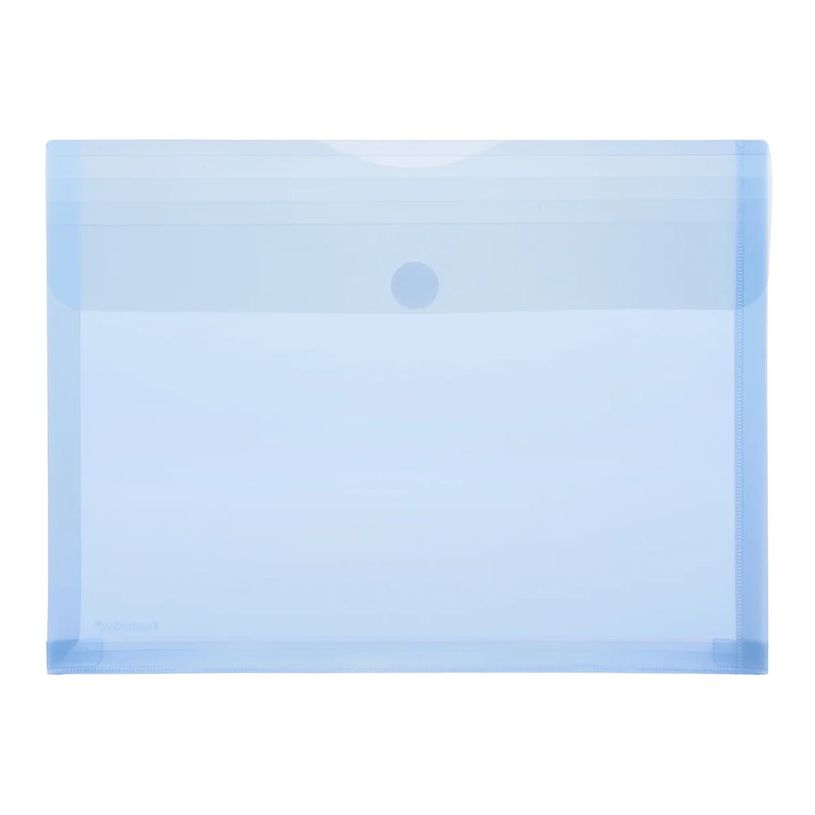 4250037421088-FolderSys - pochette - pour A4 - capacité : 250 feuilles - bleu transparent-P_400004613_1-0
