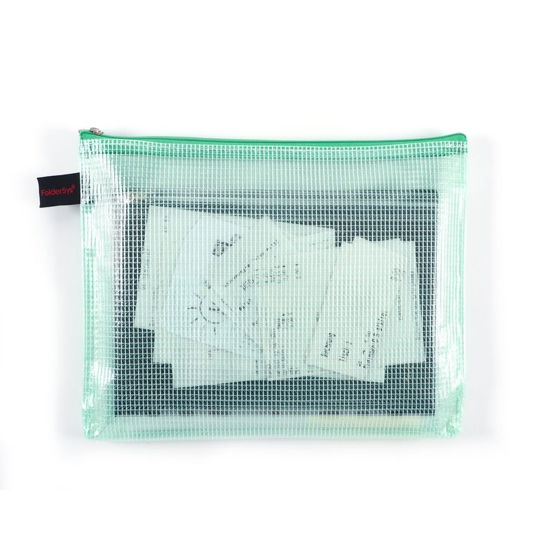 4250037428056-FolderSys pochette zippée A5 (244x190mm) - vert-P_400004634_2-1