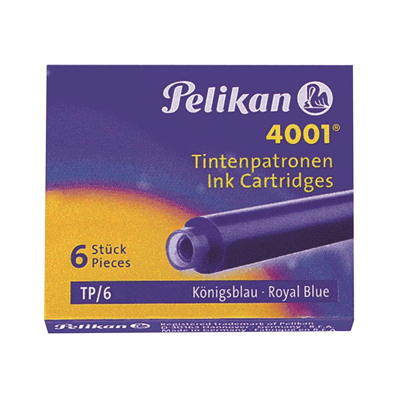 4012700301178-Pelikan 4001 TP/6 - 6 cartouches d'encre - bleu royal-P_400004639_1-0