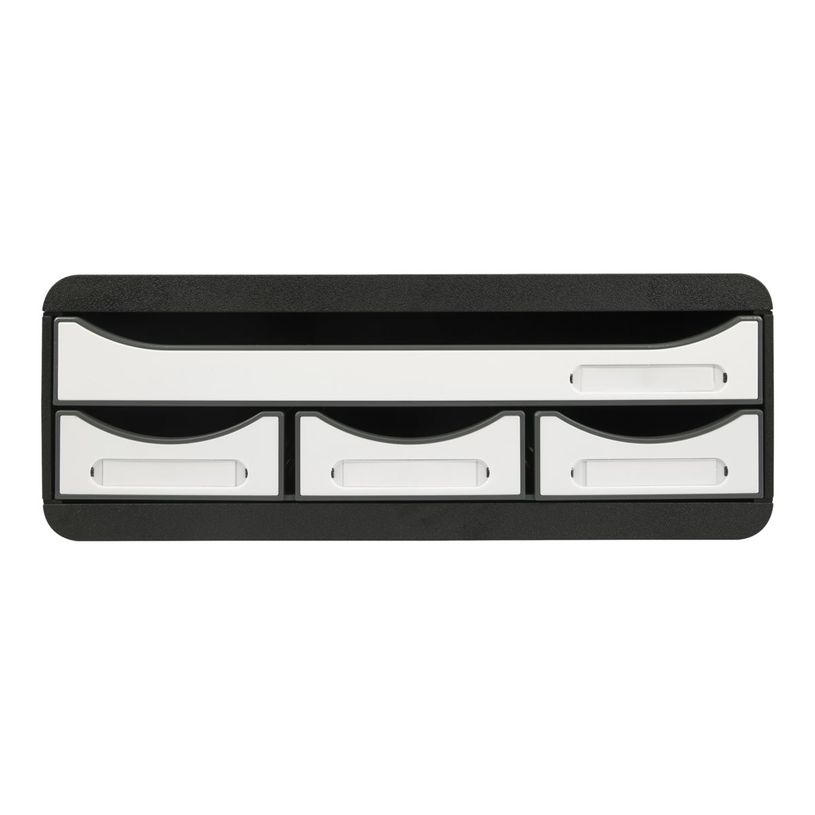 9002493424784-Exacompta Toolbox Mini Glossy - Module de classement à l'horizontale 4 tiroirs - A4+ - no-P_400004643_1-0