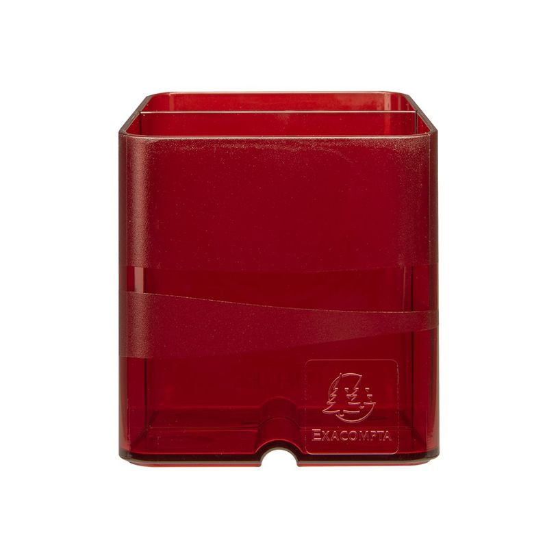 9002493099708-Exacompta Pen-Cube - Pot à crayons rouge translucide-P_400004652_1-0