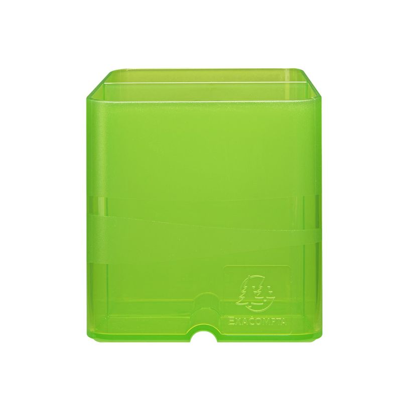 9002493099715-Exacompta Pen-Cube - Pot à crayons vert anis translucide-P_400004653_1-0