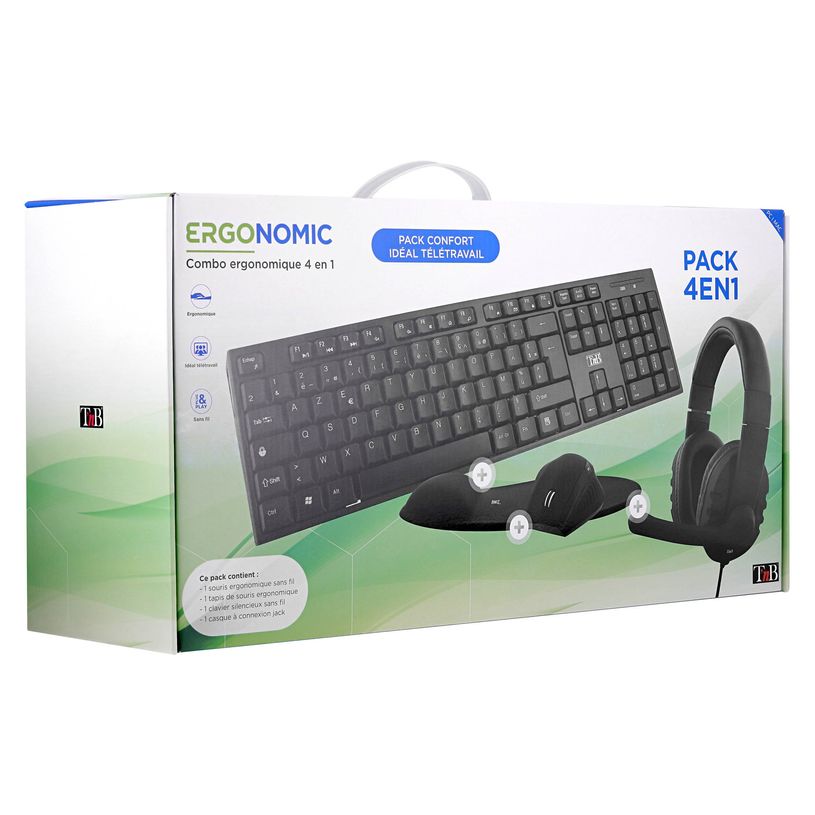 3303170101261-T'nB ERGONOMIC - ensemble clavier, casque et souris sans fil + tapis ergonomique - noir-P_400004678_6-2