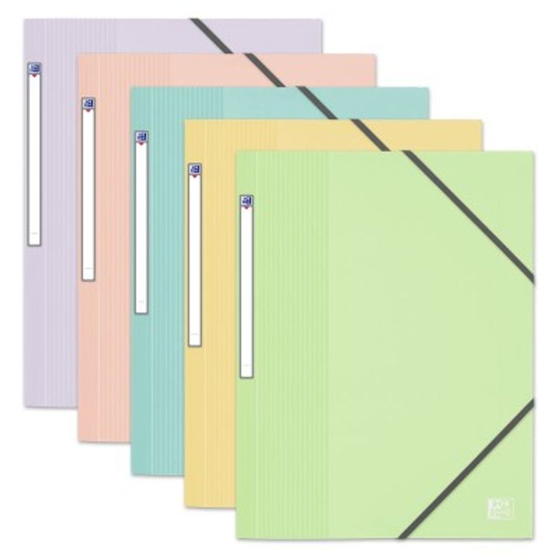 3045050439469-Oxford School Life Pastel - Chemise à 3 rabats - A4 - disponible en différents coloris-P_400004720_1-0