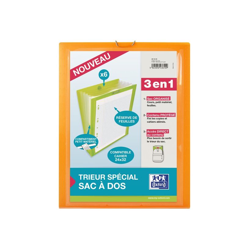 3045050436109-Oxford School Life - Trieur extensible 6 positions (spécial sac à dos) - disponible dan-P_400004726_10-9