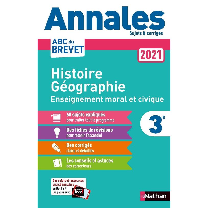 9782091575148-Annales Brevet 2021 Histoire Géographie Enseignement Moral et Civique - Corrigé-P_400004786_1-0