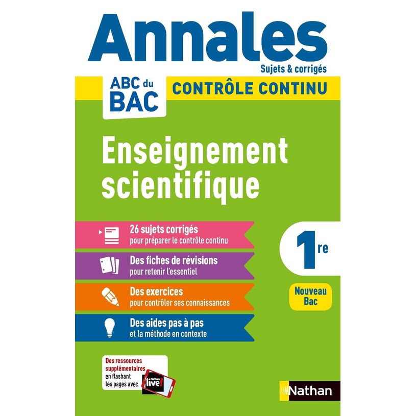 9782091575209-Annales ABC du BAC 2021 - Enseignement Scientifique 1re - Corrigé-P_400004790_1-0