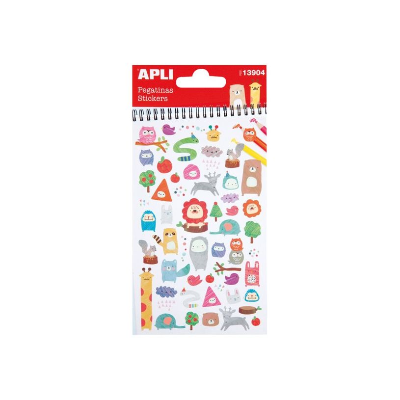 8410782139041-Apli Kids - Stickers résine animaux-P_400004880_1-0