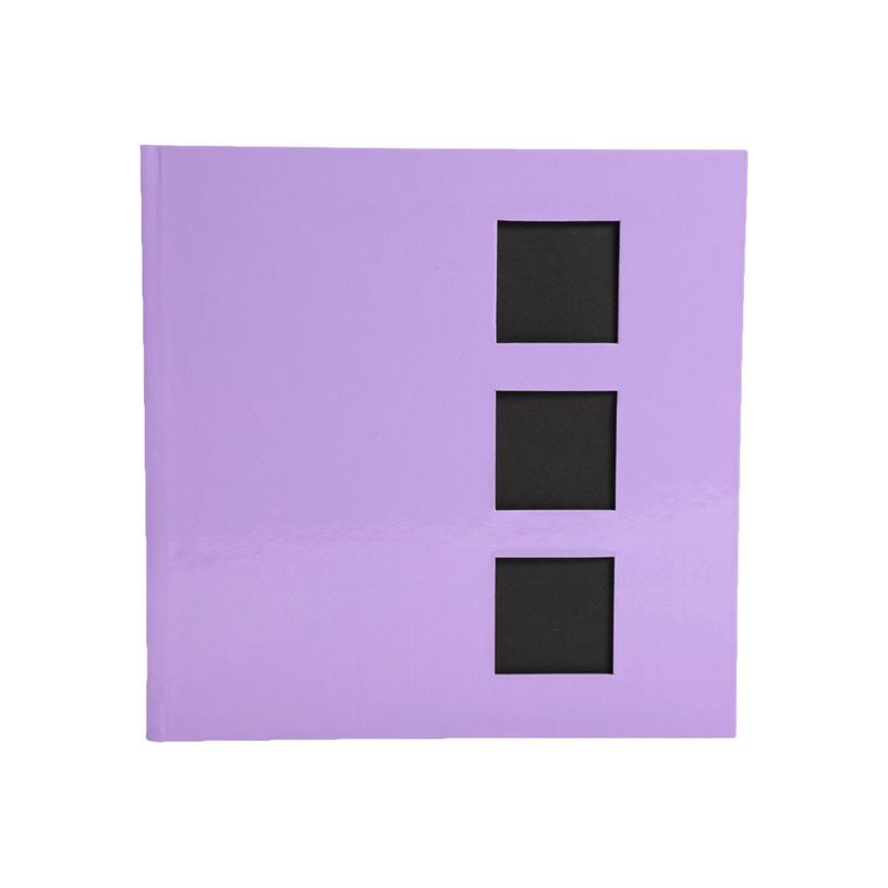 3130630166672-Exacompta Aquarel - Album photos 29 x 32 cm - mauve-P_400004899_1-0