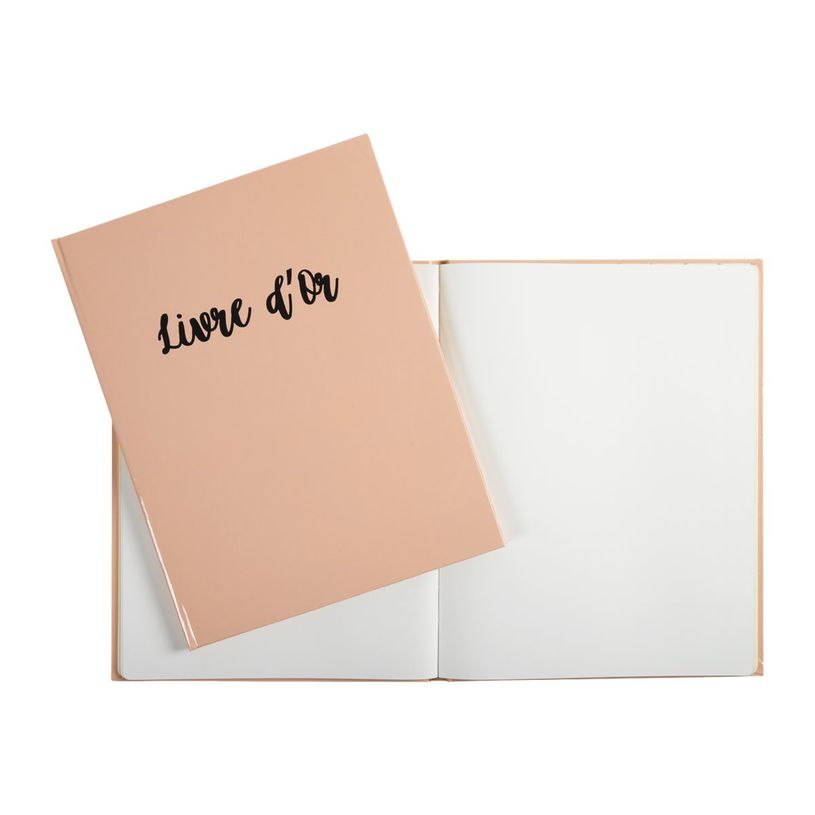 3130630476603-Exacompta Aquarel - Livre d'or 27 x 22 cm - corail-P_400004900_3-1