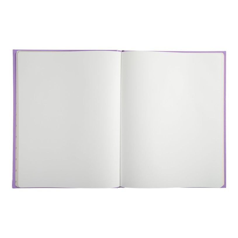 3130630476672-Exacompta Aquarel - Livre d'or 27 x 22 cm - mauve-P_400004903_1-4