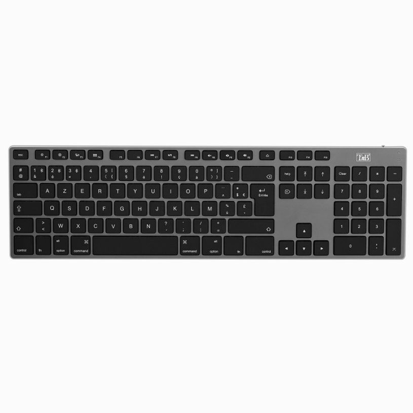 3303170091470-T'nB iClick - clavier sans fil Azerty pour Mac - gris-P_400004977_7-1