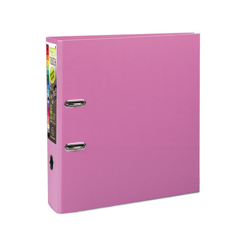 0404000050148-Exacompta Prem'Touch - Classeur à levier - Dos 80 mm - A4 Maxi - pour 715 feuilles - rose-P_400005014_1-0