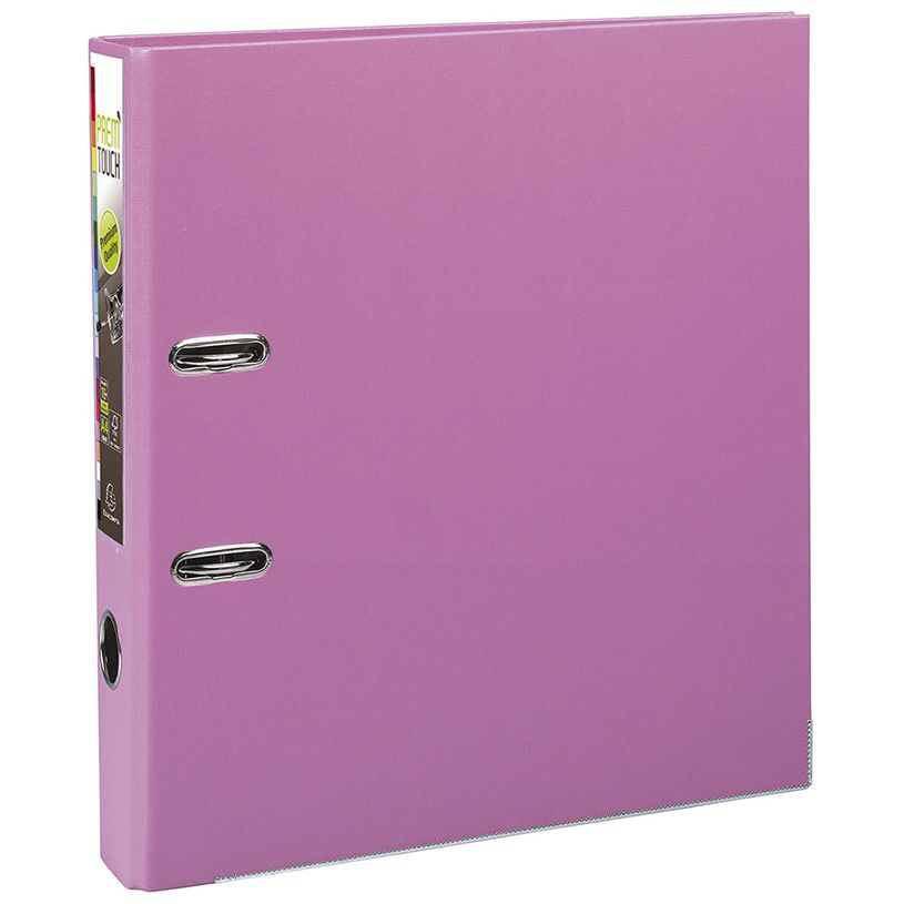 3130630531555-Exacompta Prem'Touch - Classeur à levier - Dos 50 mm - A4 Maxi - rose-P_400005018_1-0