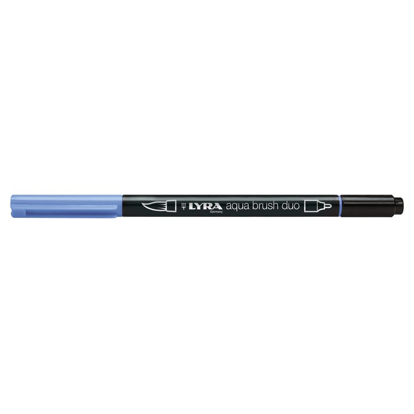 4084900609064-Lyra Aqua Brush Duo - Feutre pinceau double pointe - bleu émail-P_400005287_1-0